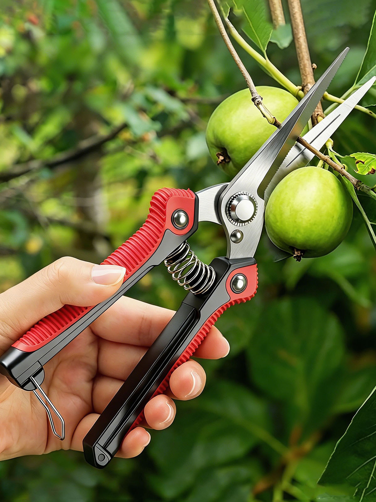Bonsai Garden Knife - ニュースシャーク ステンレス鋼剪定鋏 シャープな枝切り鋏 滑り止めハンドル付き 庭木果樹トリミング盆栽ツール