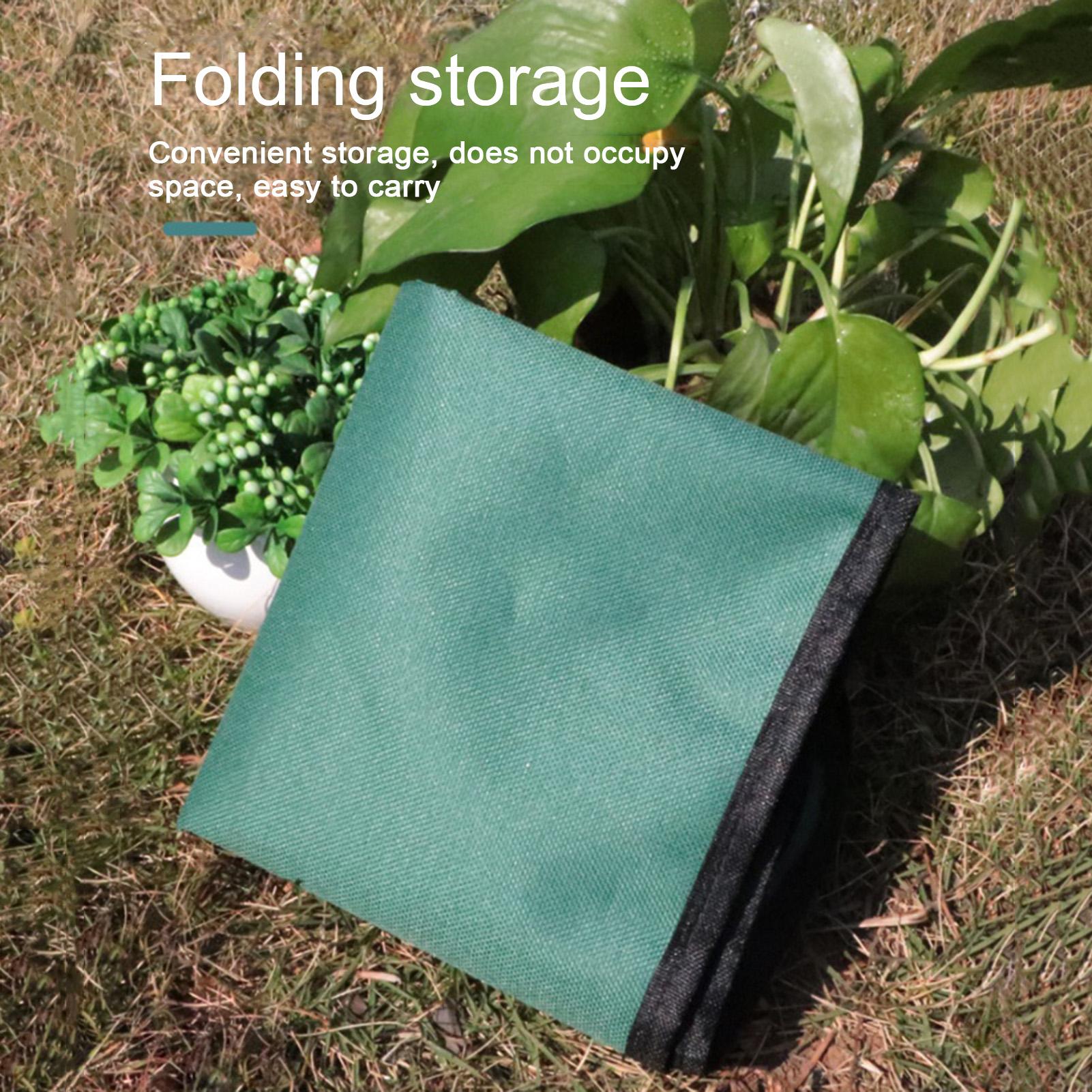 Bonsai Repotting Mat - ガーデン植え替えマット 29.5x43.3インチ 大型 厚手 折りたたみ式 室内植栽マット