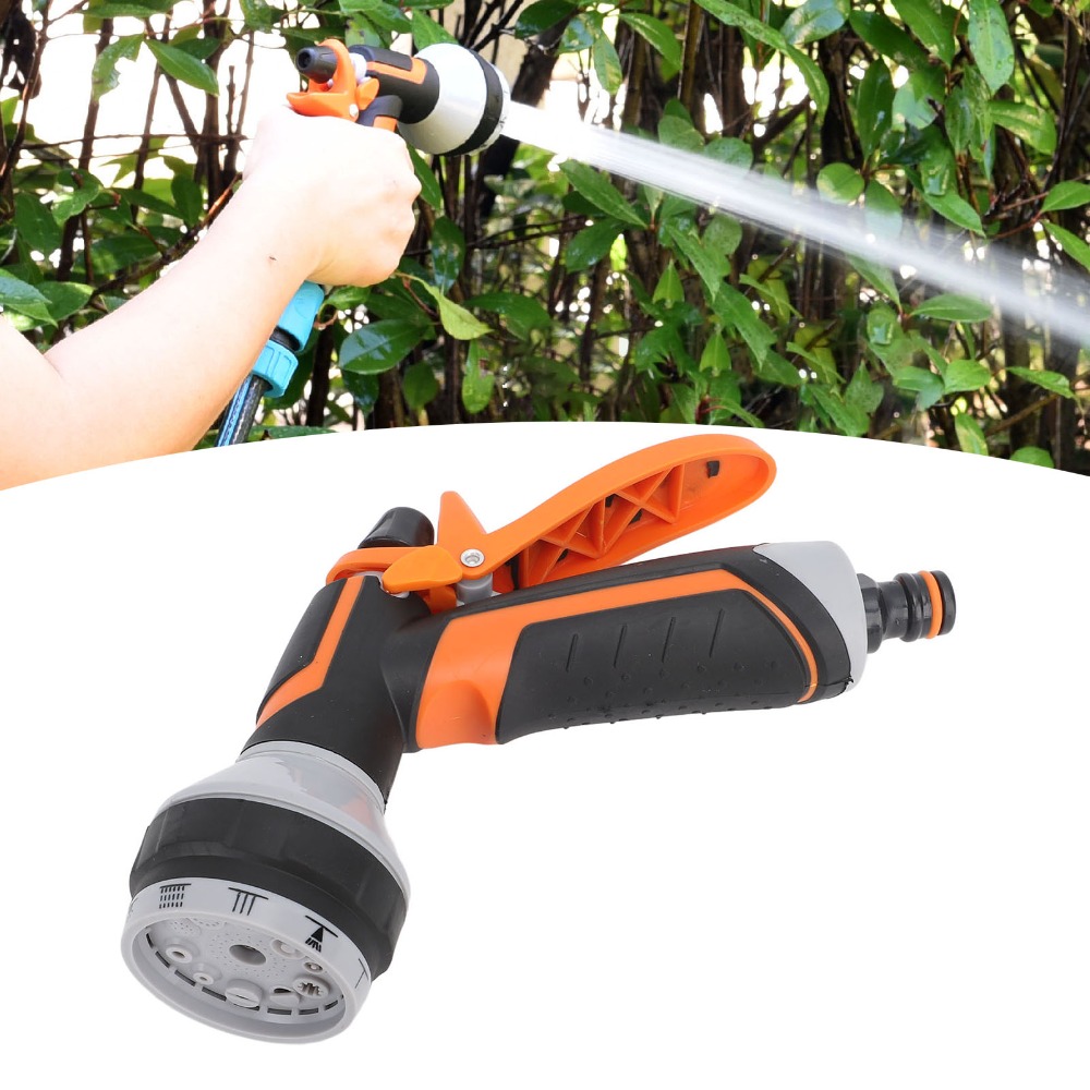 ABS、ゴム製ガーデンホースノズル、10種類のモード調整可能 - Gardena Hose Comfort のレビューと価格