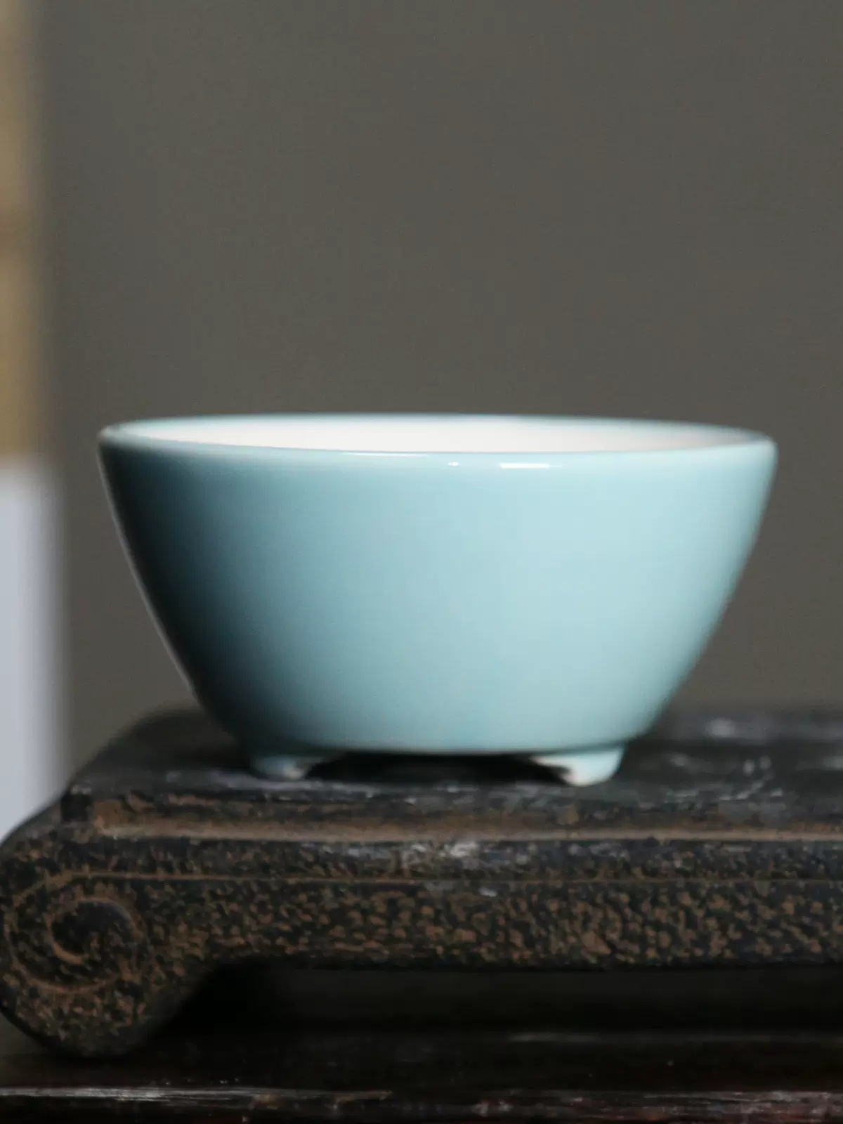 磁器のカラフルなラウンド盆栽ポット、小さな花瓶、寮のキュービ - Bonsai Garden For Desk のレビューと価格