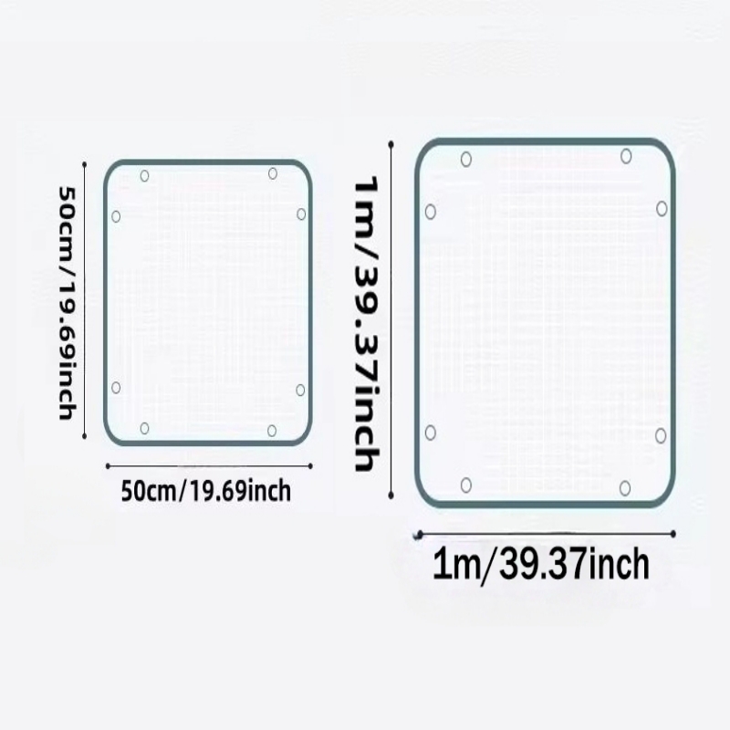 1pc 19.68/39.37 インチ植物移植正方形マット防 - Bonsai Repotting Mat のレビューと価格