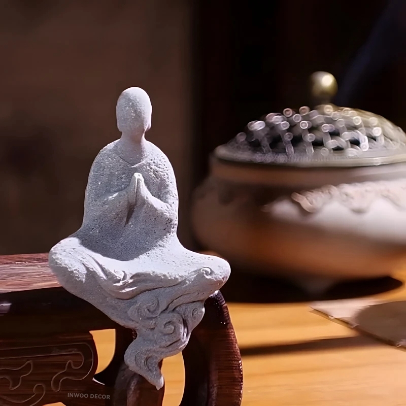 小さなKの宝石の仏像,妖精,盆栽,ガーデンデスクの装飾,ヨガ - Bonsai Garden For Desk のレビューと価格