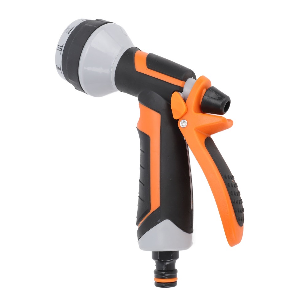 ABS、ゴム製ガーデンホースノズル、黒とオレンジの調整可能な - Gardena Hose Comfort のレビューと価格