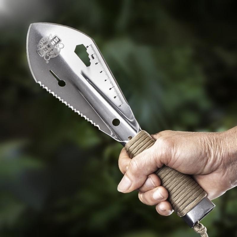 ステンレス鋼製ガーデンシャベル、多機能除草ツール、鋸歯状六角 - Bonsai Garden Knife のレビューと価格