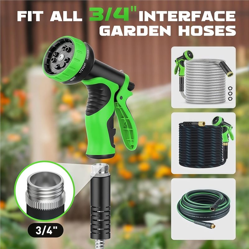 A25F-ガーデンホースノズル 10種類の噴射パターン付き  - Gardena Hose Comfort のレビューと価格