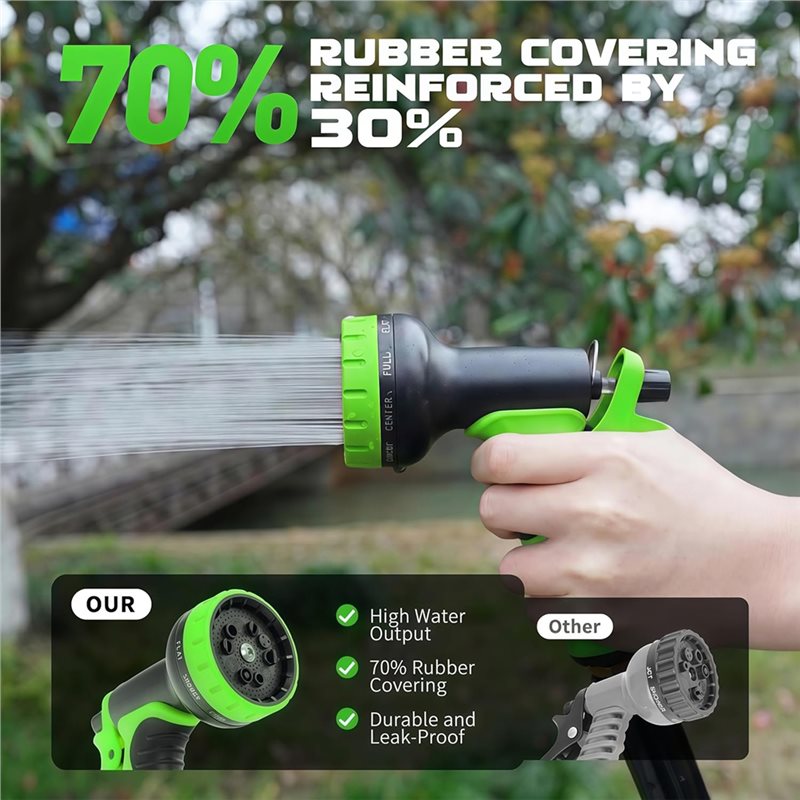 A25F-ガーデンホースノズル 10種類の噴射パターン付き  - Gardena Hose Comfort のレビューと価格