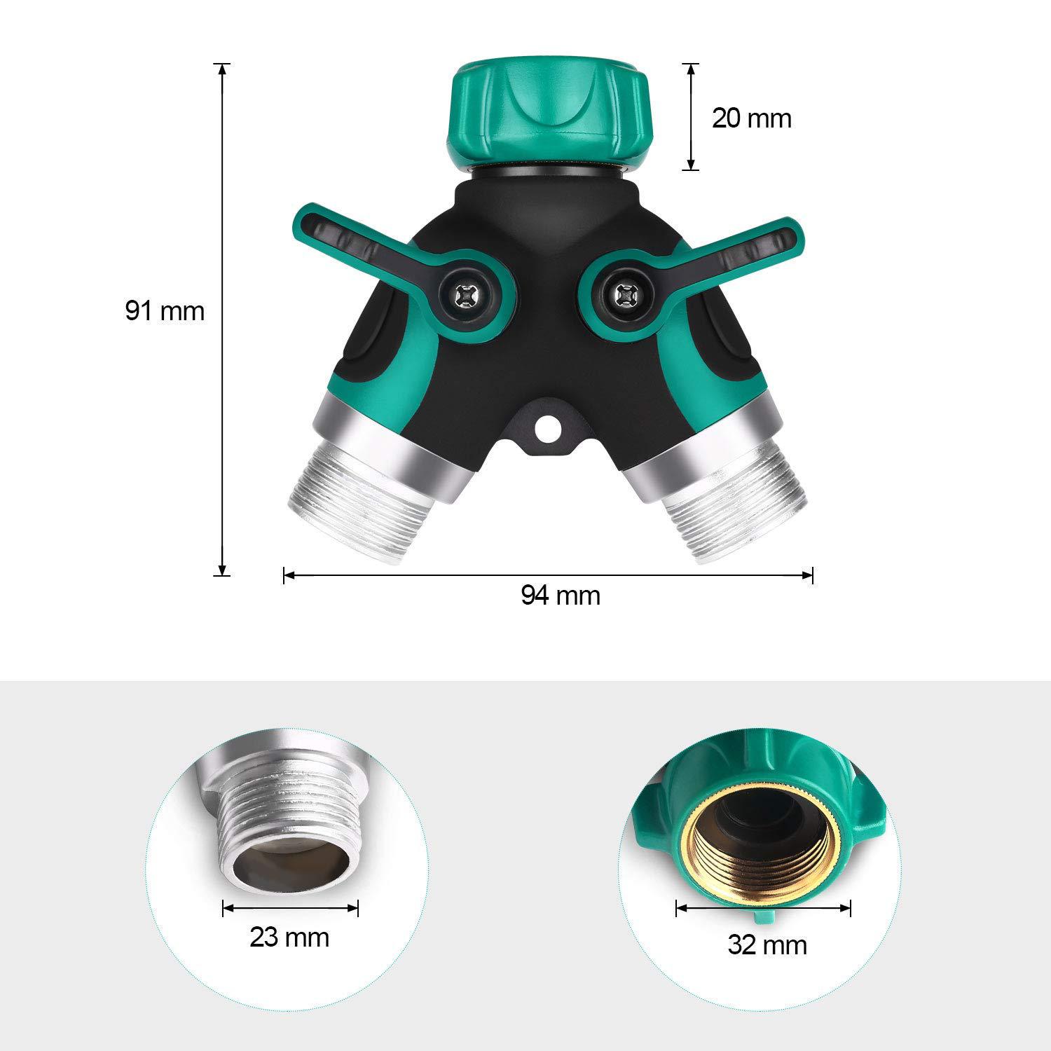 2ウェイY型ホースコネクター ガーデンスプリッター 快適なプ - Gardena Hose Comfort のレビューと価格