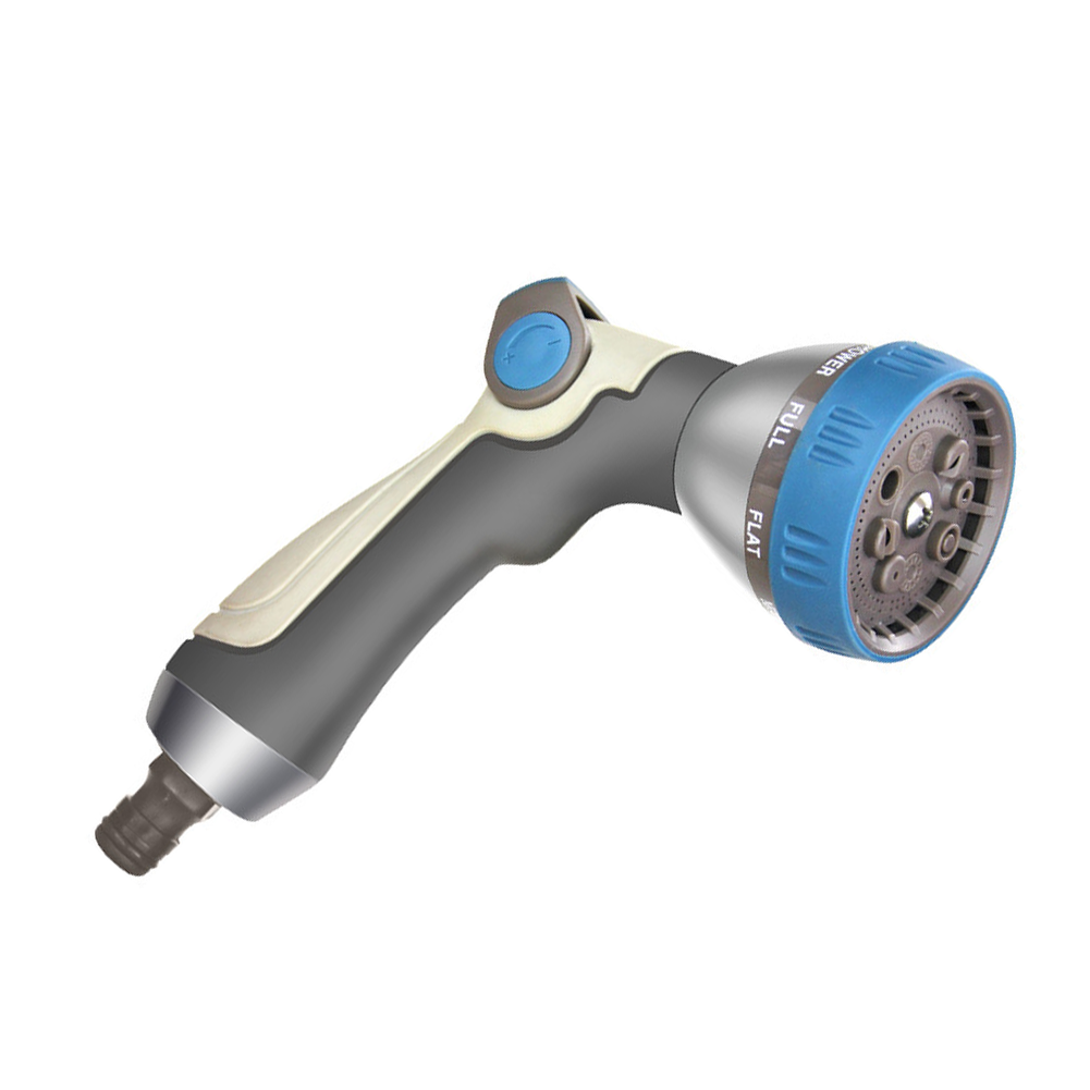 8種類の噴射タイプと快適な親指操作を備えた、高流量性能向けに - Gardena Hose Comfort のレビューと価格