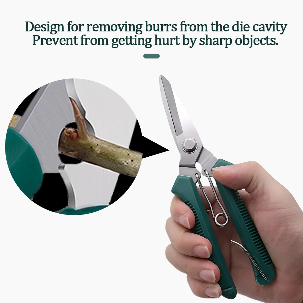 1PC 190mm ステンレス鋼ガーデン剪定鋏 滑り止めハン - Bonsai Garden Knife のレビューと価格
