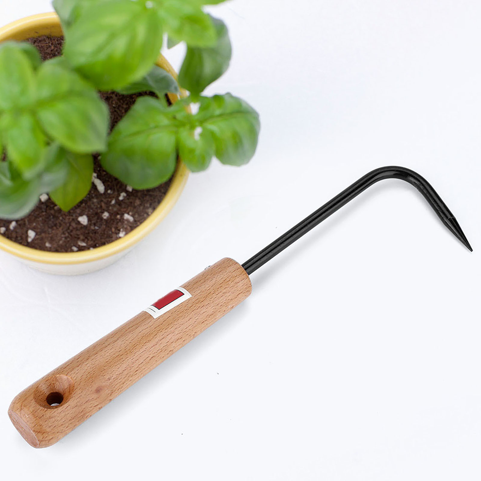 頑丈な鉄とブナ材の根鉤、快適な木製ハンドル付き園芸工具、木製 - Bonsai Garden Knife のレビューと価格
